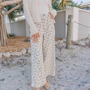 NEW ANNIEWEAR botanica denim in ditsy floral print